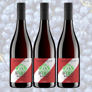 DESERTEUR Pinot Noir - 3er Probierpaket alkoholfreier Rotwein