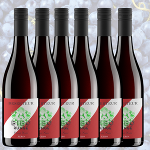 DESERTEUR Pinot Noir - 6er Vorteilspaket alkoholfreier Rotwein