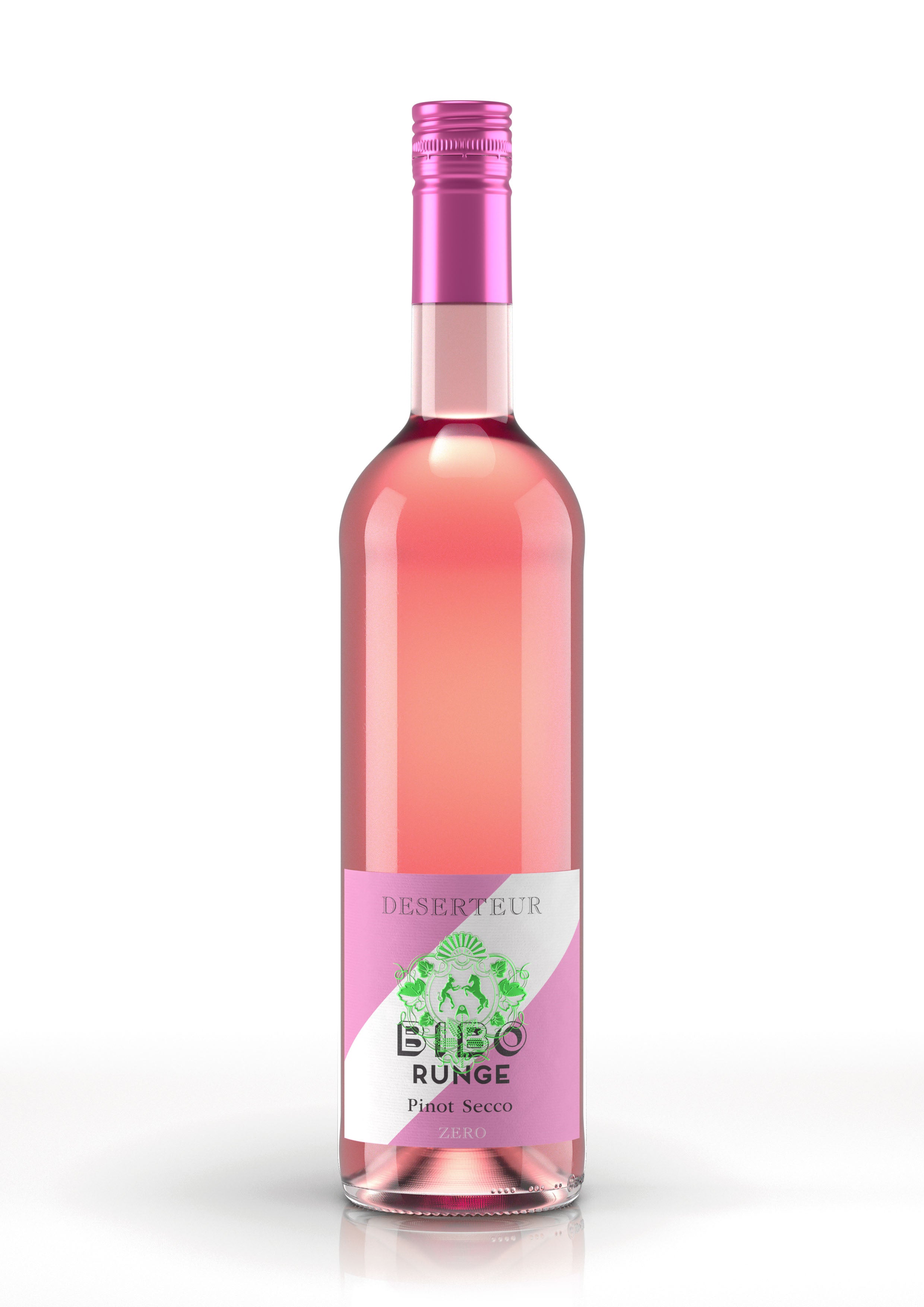 DESERTEUR Pinot Secco Zero - alkoholfreier Rosé