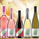 Laden Sie das Bild in den Galerie-Viewer, DESERTEUR mal fünf - 5er Probierpaket Alkoholfreier Wein und Sekt
