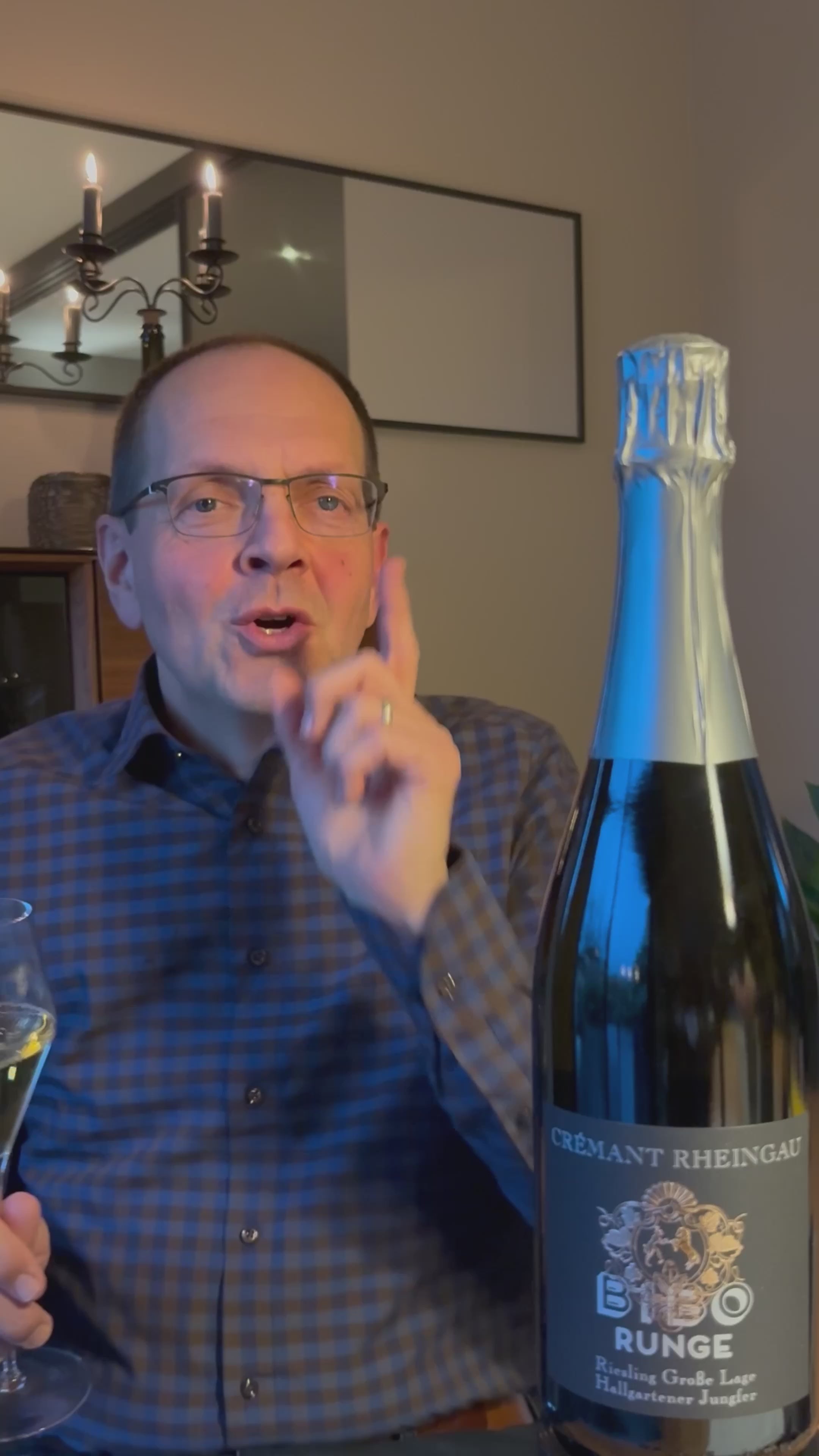 CRÉMANT Rheingau Riesling Hallgartener Jungfer